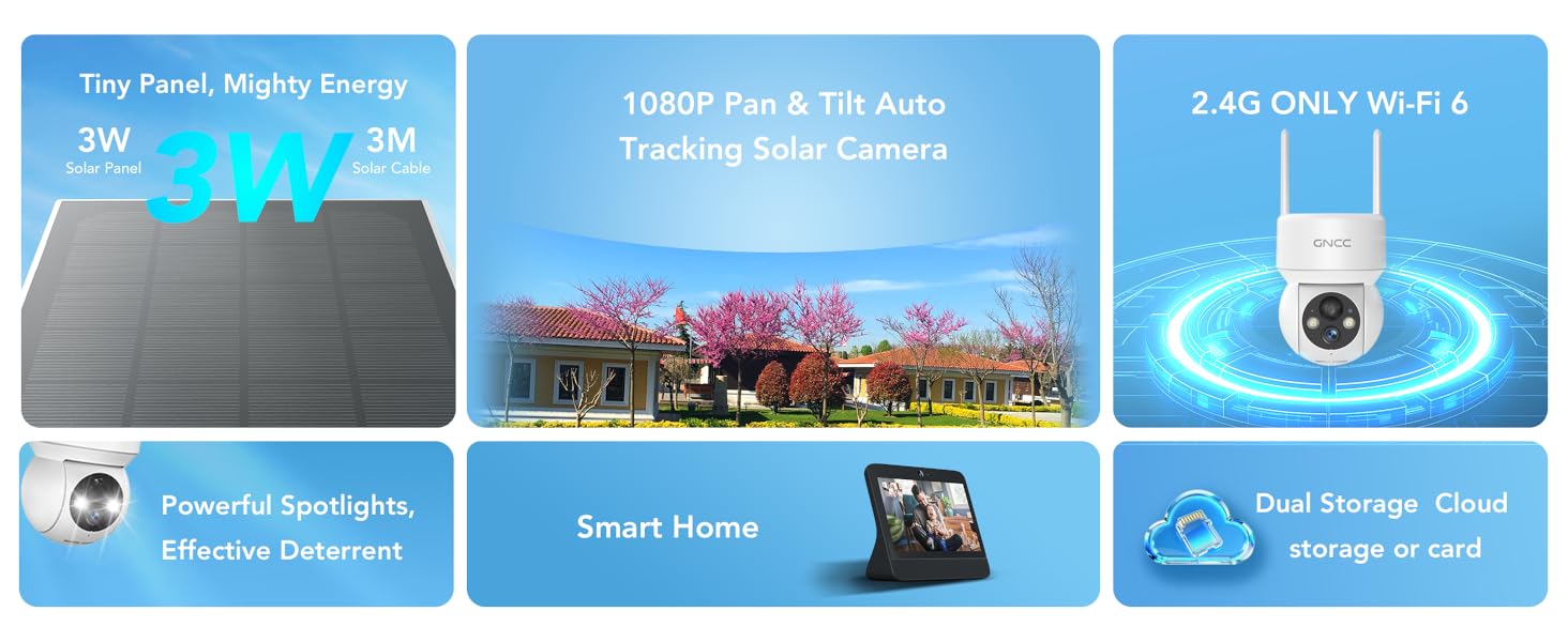 Solar Wireless Outdoor Cameras for Home Security