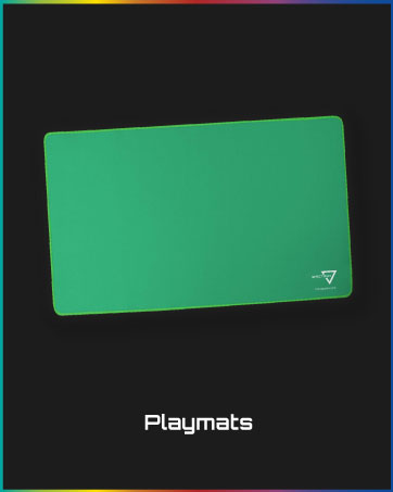 bcw spectrum playmat playmat for gaming solid color playmat for mtg rpg play mat green red blue