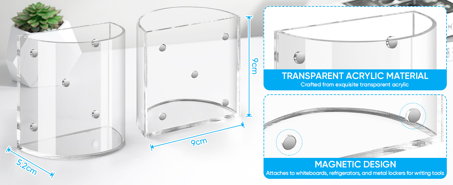 Magnetic Pen Holder magnetic dry erase marker holder magnetic marker holder