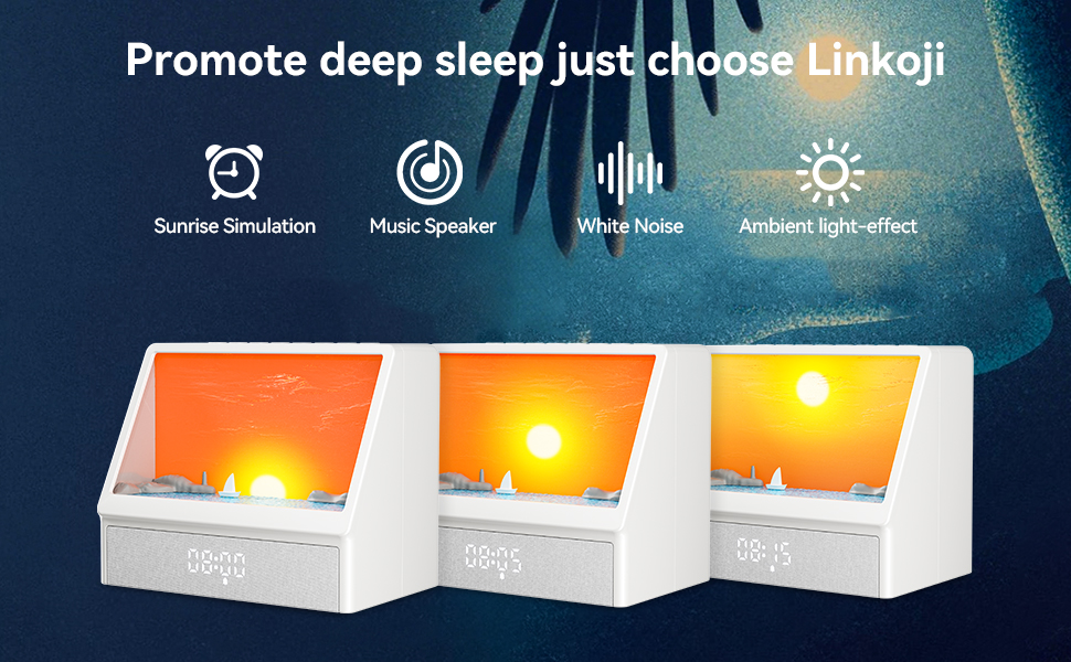 Sunrise Alarm Clock with Sound Machine