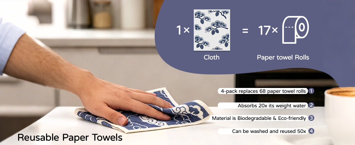 Reusable Paper Towels