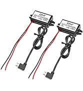 2 PCS DC Converter Voltage, Aideepen 12v to 5v 3A 15W Converter DC-D C Buck Module Micro USB Car ...