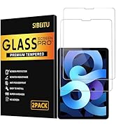 SIBEITU 2 Pack Screen Protector for iPad Air 5th Generation 2022, 10.9 Inch HD Clear 9H Hardness ...