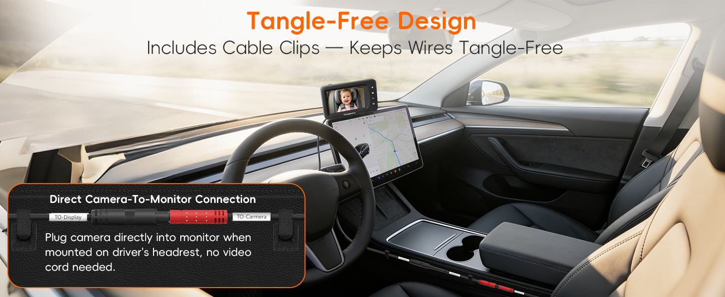 baby car camera for thrid row