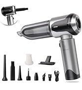 Nefuo Handheld Car Vacuum Cleaner, 21000Pa High Power Hand Held Vacuum Cordless, 9-in-1 Car Vacuu...