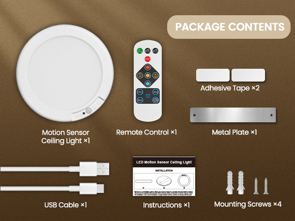 rechargeable ceiling light