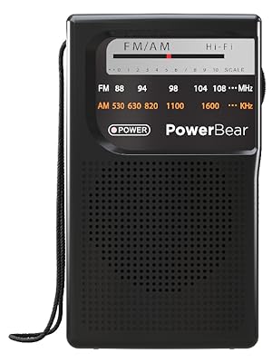 PowerBear AM/FM Handheld Radio