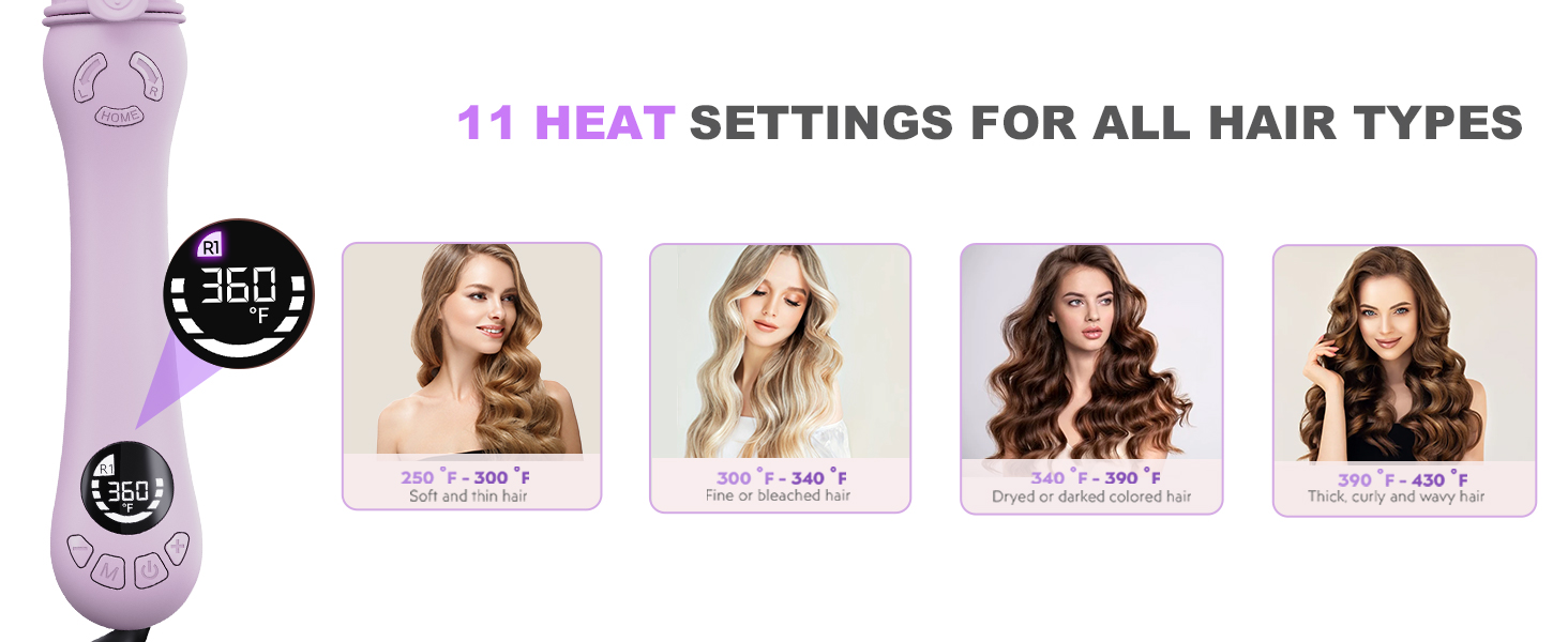 rotating curling iron