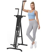 Relife Stair Stepper, Vertical Climber Exercise Machine for Home Gym, Stair Climber with 4 Metal ...