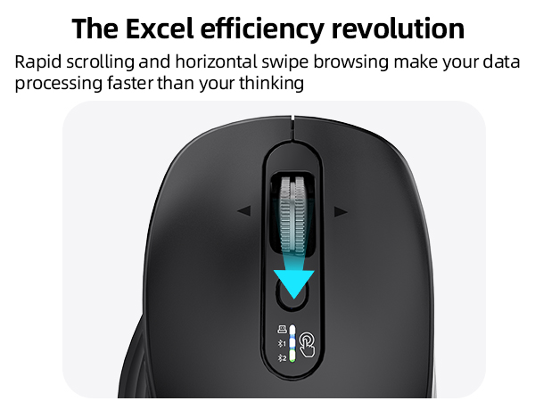 Four-Way Scroll Wheel