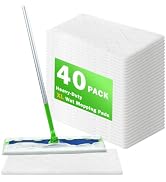 XL Heavy Duty Disposable Wet Mop Refills Compatible with Swiffer Sweeper XL Mop,Extra Large Multi...