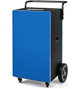 ARLIME 215 Pints Commercial Dehumidifier w/Drain Hose, Industrial Heavy Duty Dehumidifier w/ 24H ...
