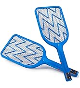 PIC Twin Pack Mega Handheld Bug Zapper Racket w/Bottle Opener