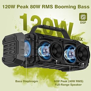 big powerful speaker