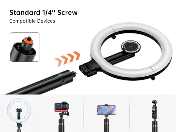 Standard 1/4&amp;#34; screw