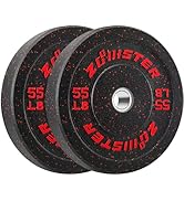 Bumper Weight Plate Olympic Plate Hi-Temp Bumper Weight Plate with Steel Insert Strength Training...