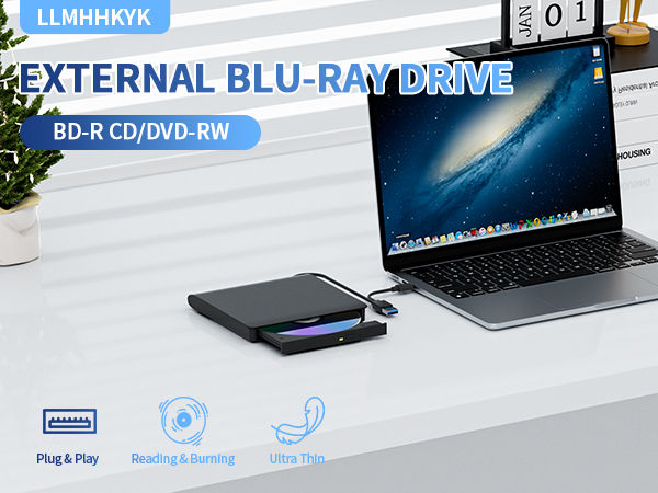 external blueray/dvd drive