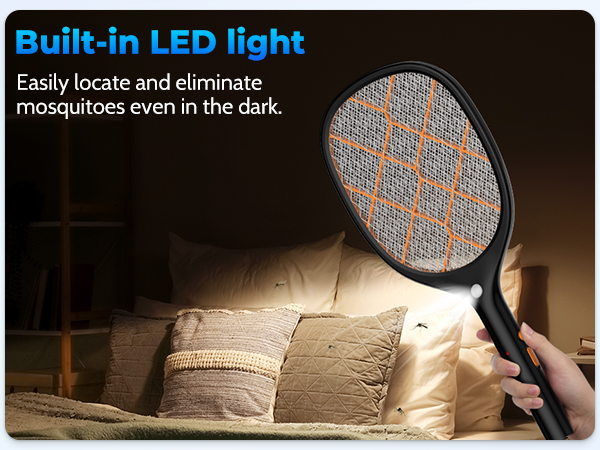 YISSVIC Electric Fly Swatter 4000V Bug Zapper