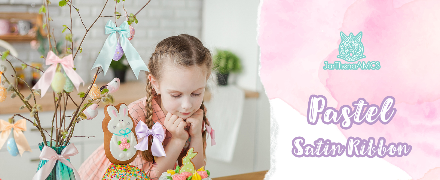 Pastel Satin Ribbon 