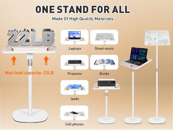 standing laptop stand