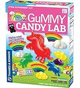 Thames &amp; Kosmos Rainbow Gummy Candy Lab - Unicorns, Clouds &amp; Rainbows! Sweet Science STEM Experim...