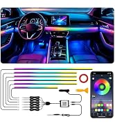 Interior Car LED Strip Lights with Wireless APP, Ambient Lighting Kits with Dynamic Dreamcolor Ch...