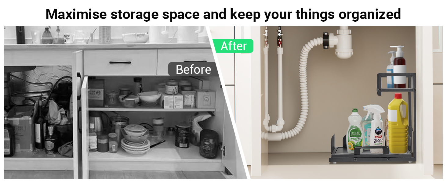 under sink organizer