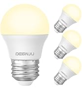 DEGNJU LED Refrigerator Light Bulb, 40W Equivalent, 120V, Fridge Light Bulb 2700K Soft White, A15...