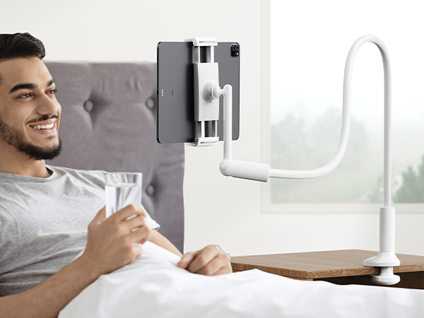 Gooseneck Tablet Holder for Bed