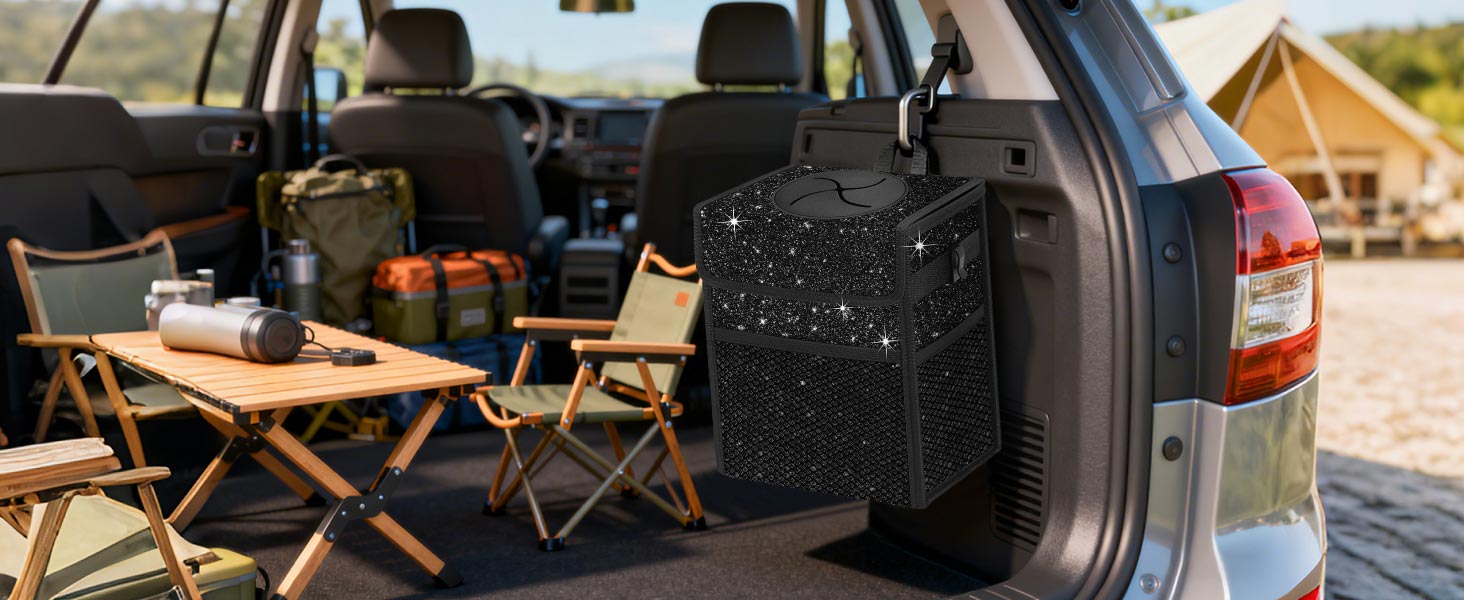 Mini Vehicle Trash Bin
