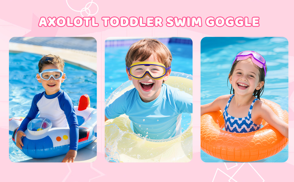 Hair-free swimming goggles