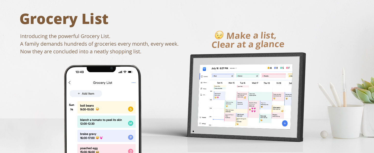 digital calendar