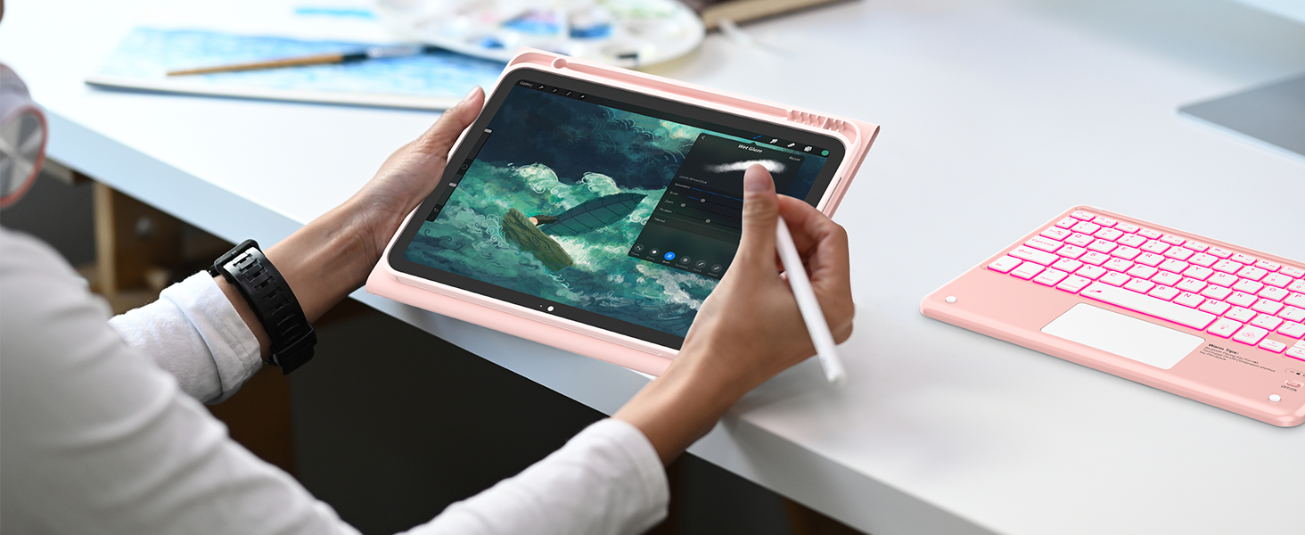ipad 10th generation case with keyboard