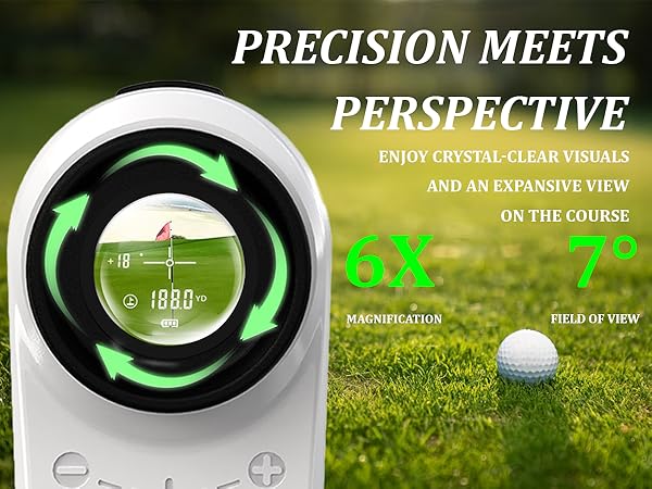 6X magnification &amp; multi-coated optics for crisp, clear views and precise targeting.