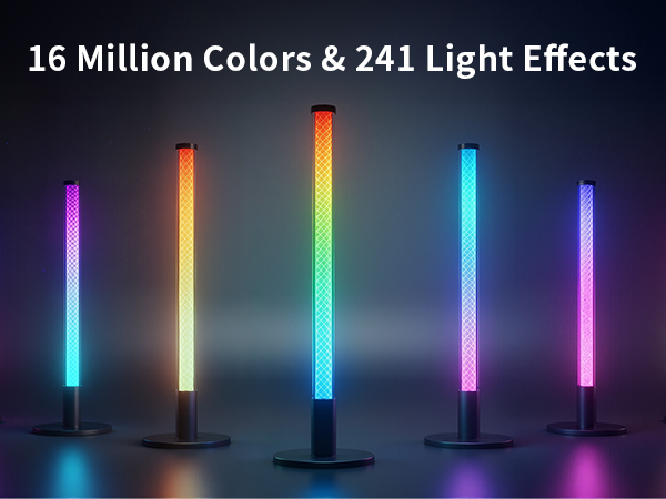 Led Light Bar with Music Sync, Color Changing TV Backlight App &amp;amp; Remote Control