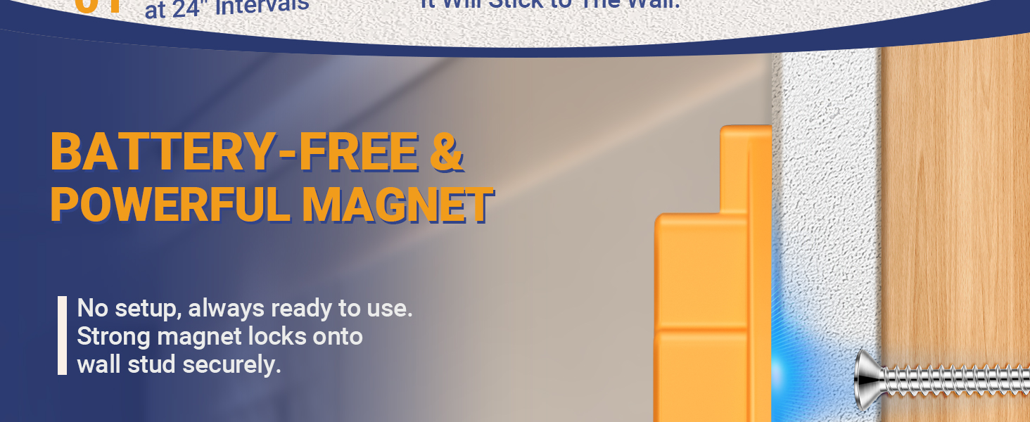 wall stud finder/stud detector for drywall/Magnetic Stud Finder/Powerful Wall stud finder magnet