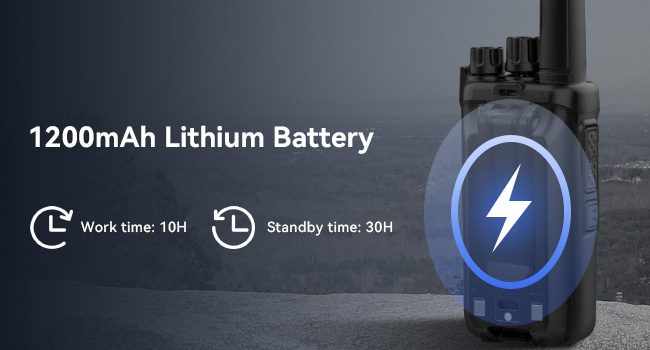1200mAh Lithium Battery