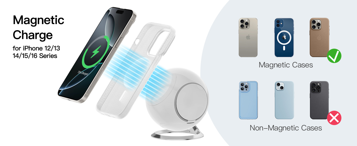 Wireless 3-in-1 charger