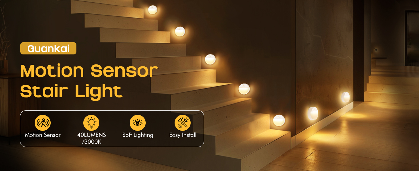 stair lights motion sensor indoor