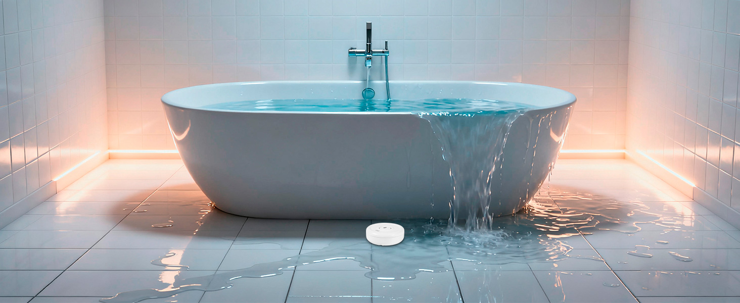 5 Pack Water Leak Detectors for Home