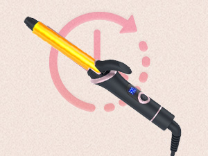 Mini Curling Iron Wand for Short Hair