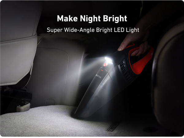 car vacuum light