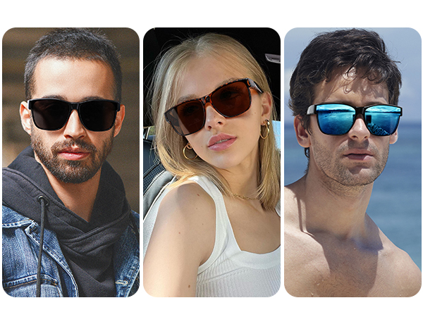 Polarized Sunglasses Fit Over Glasses for Men Women