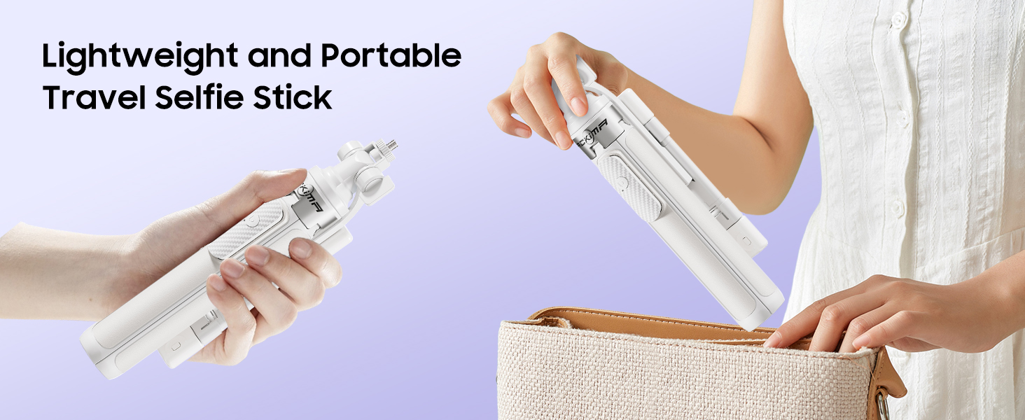 Selfie Stick Tripod with Light