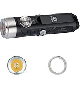 RovyVon Aurora A1 Keychain Flashlight USB C Rechargeable, Max 420 Lumen Super Bright with EDC Min...
