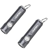 THRUNITE Ti Magnetic Keychain Flashlight, 650 Lumens Super Bright EDC Pocket Light, USB-C Recharg...