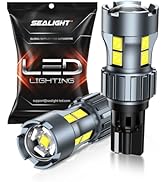 SEALIGHT 921 LED Bulb Reverse Light, W16W 906 912 921 Bulbs 600% Brighter Super Bright Reverse Li...