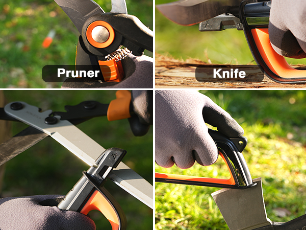 garden tool sharpener