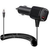 Hodeoo Radar Detector Power Cord with USB and USB-C Mobile Phone Fast Charging Port for Escort MA...