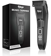 REHOYO Beard Trimmer for Men Adjustable: Professional Cordless Trimmer | 20 Length Dial, IPX7 Wat...